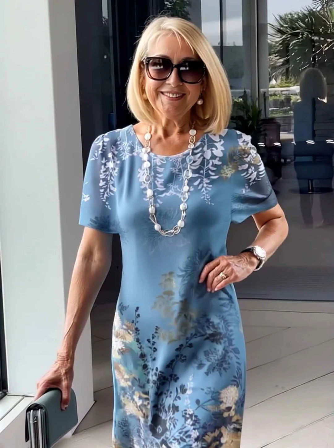3D Printed Loose Medium Dress