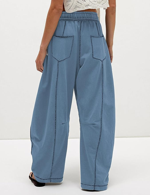 Women’s Wide Leg Lounge Sweatpants with Pockets