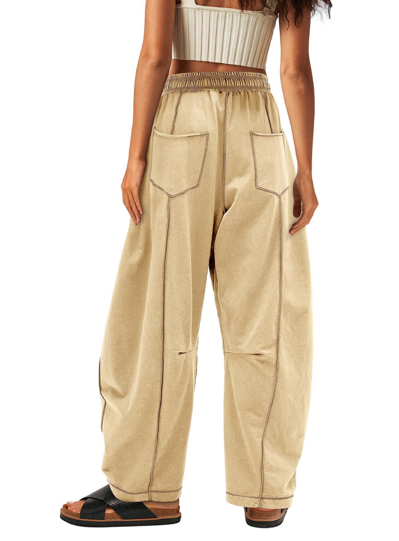 Women’s Wide Leg Lounge Sweatpants with Pockets