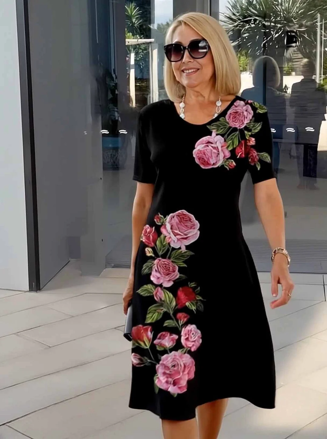 3D Printed Loose Medium Dress