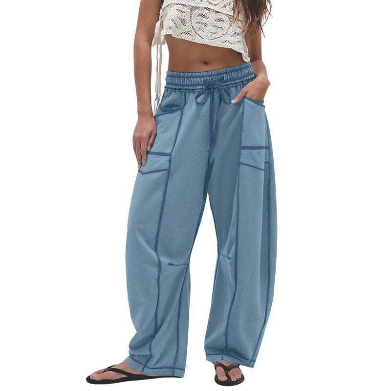 Women’s Wide Leg Lounge Sweatpants with Pockets