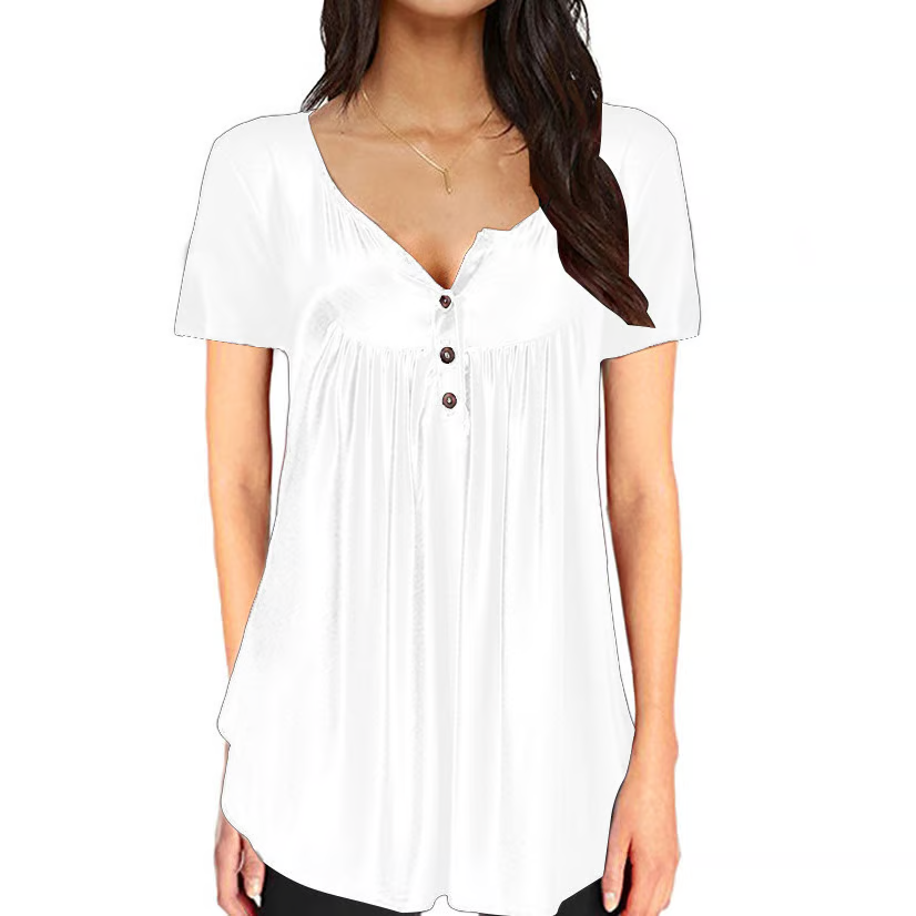 š„Buy any 2 Get 10% offš„š„Fashionable solid colour button down top