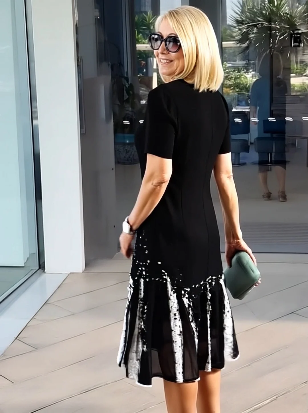 3D Printed Loose Medium Dress