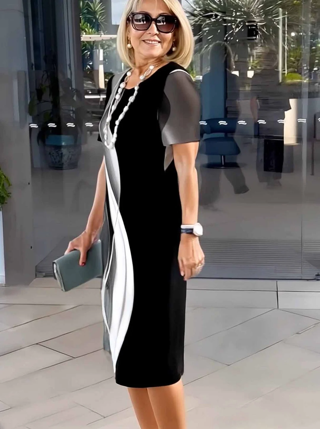 3D Printed Loose Medium Dress