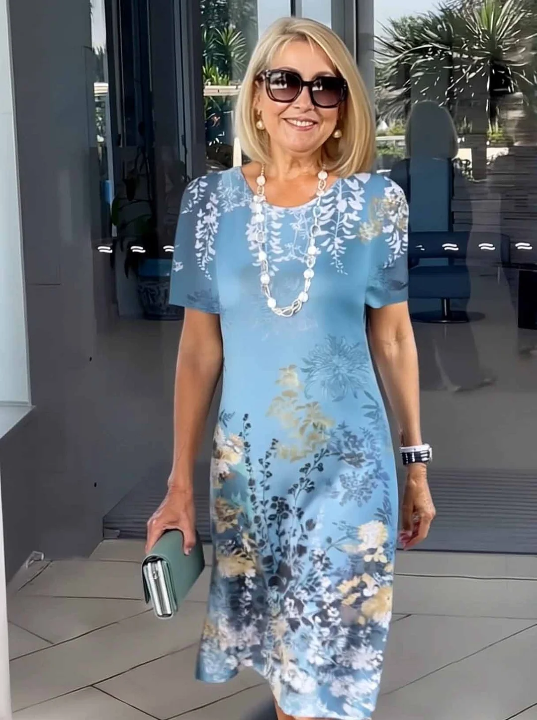 3D Printed Loose Medium Dress