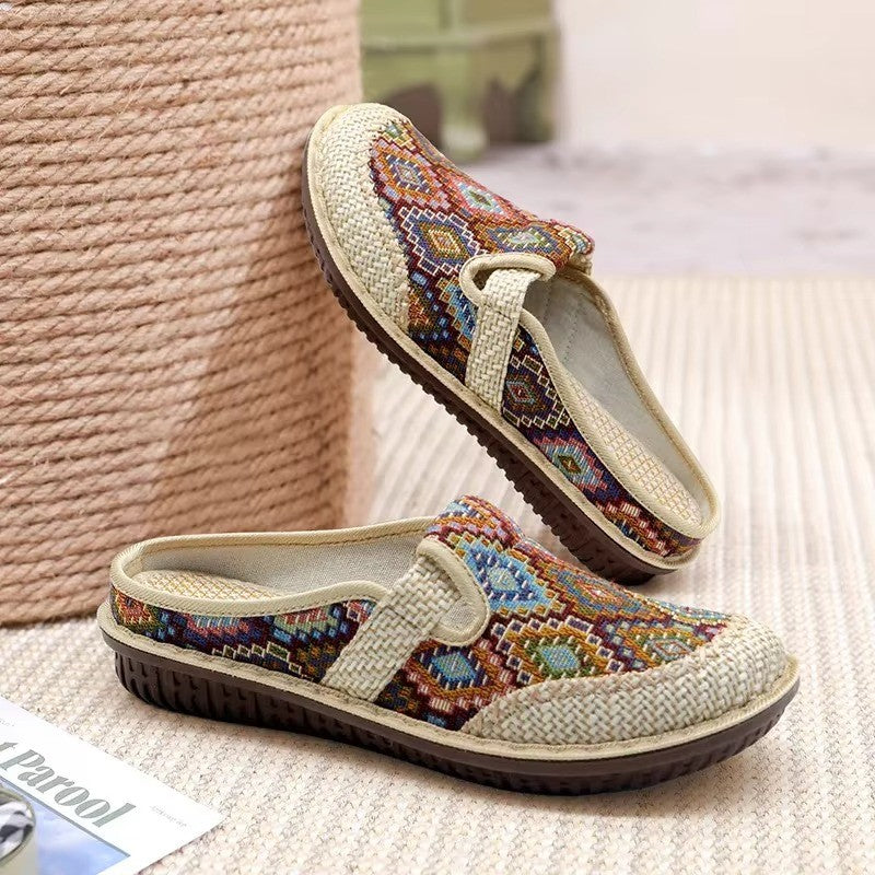 š„Buy any 2 Get 10% offš„Soft Sole Embroidered Summer Slip