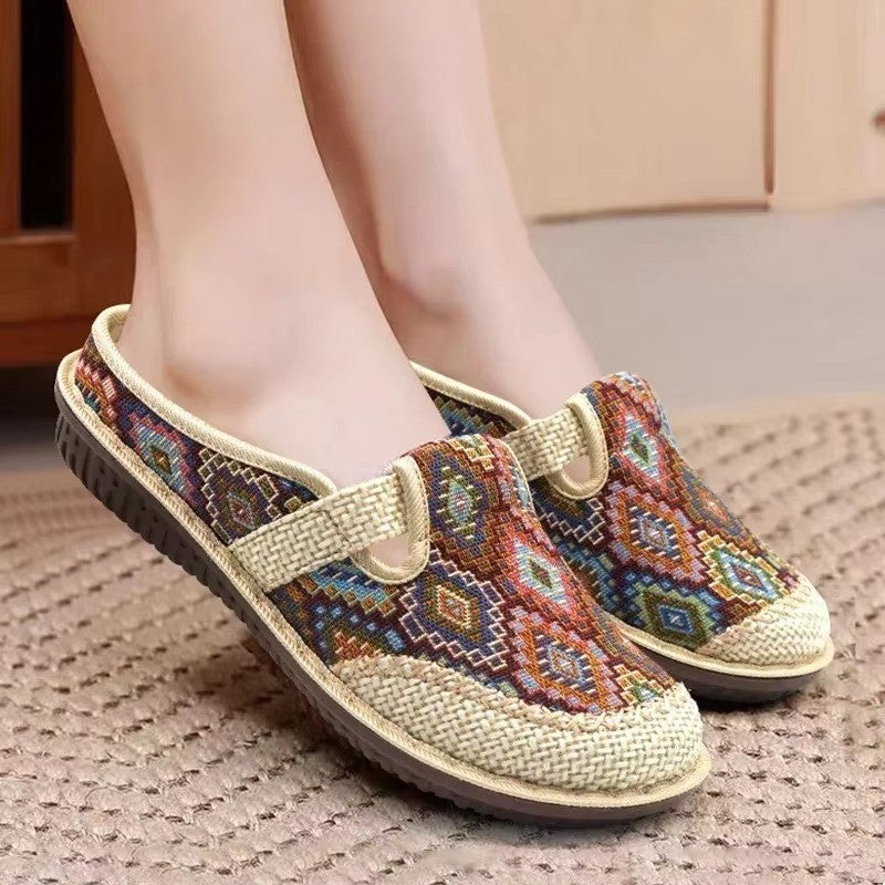 š„Buy any 2 Get 10% offš„Soft Sole Embroidered Summer Slip