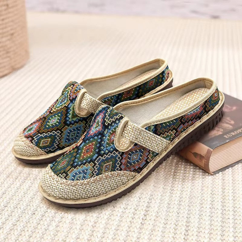 š„Buy any 2 Get 10% offš„Soft Sole Embroidered Summer Slip