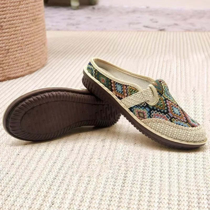 š„Buy any 2 Get 10% offš„Soft Sole Embroidered Summer Slip
