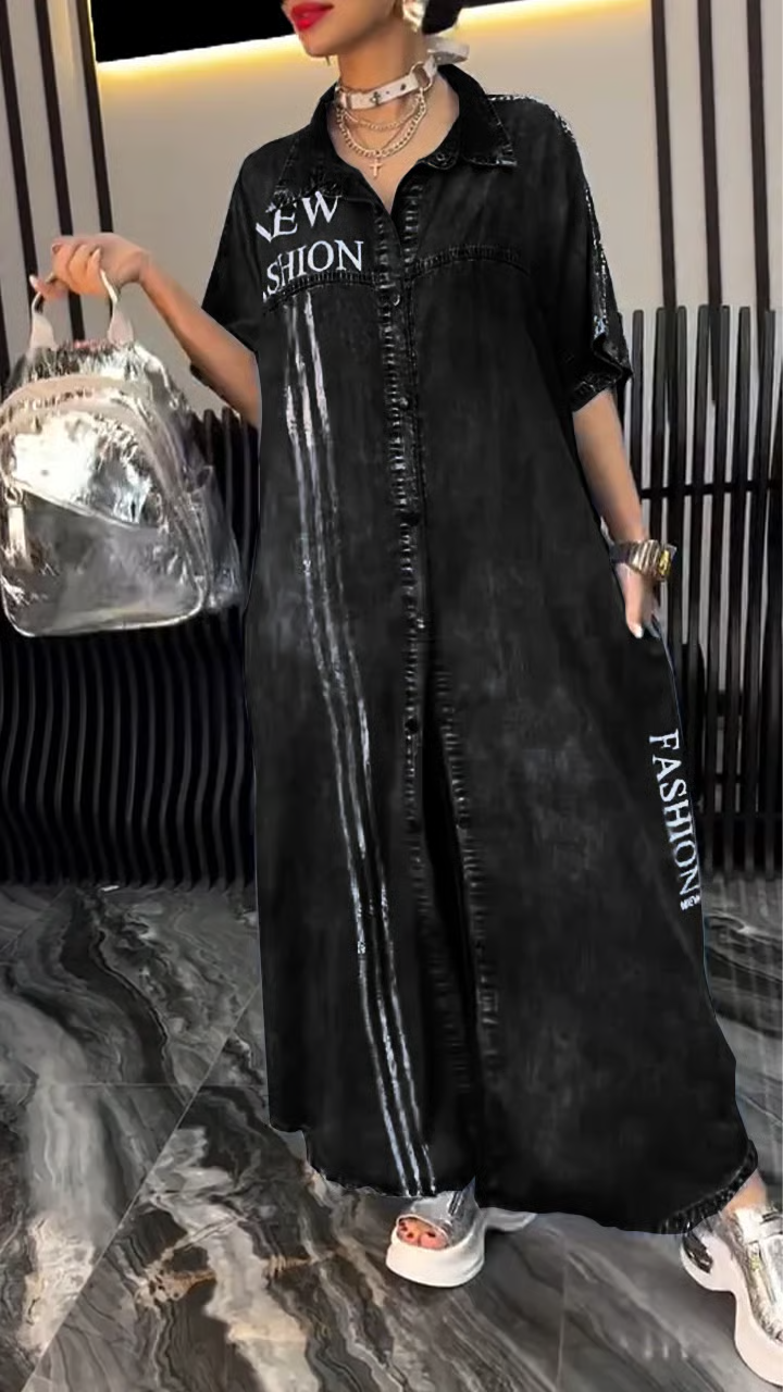 Women's Denim Comfortable and Fashionable Dress