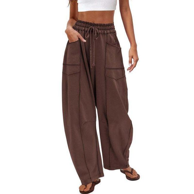 Women’s Wide Leg Lounge Sweatpants with Pockets