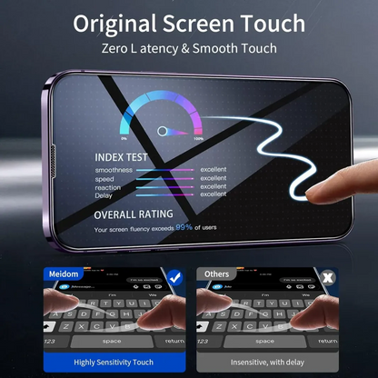 📱2024 New Auto-align Screen Protector Box For IPhone -Dust Free Without Bubbles