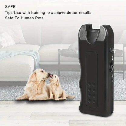 🎅Handheld Bark Control Luminous Ultrasonic Dog Repeller