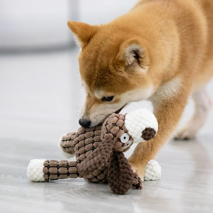 SQUEAKY TEETHING PLUSH TOY FOR LOVELY PETS