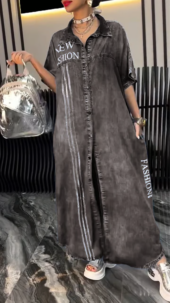 Women's Denim Comfortable and Fashionable Dress