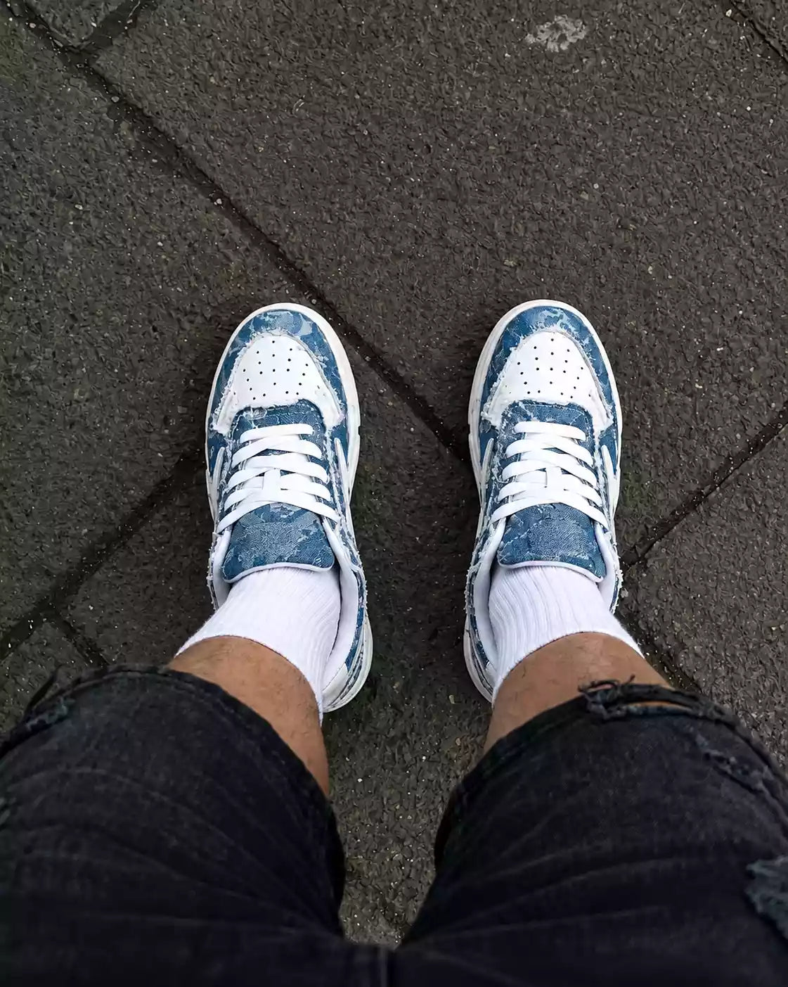 Niceprimes Casual White Board Sneakers