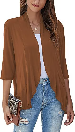 ✨Women's Casual Lightweight Open Front Cardigans