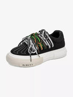 Niceprimes Rope Lace Graphic Streetwear Sneakers