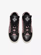 Niceprimes Cross Emblem Studded Platform Sneaker