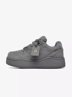 Niceprimes Vintage Suede Platform Sneakers