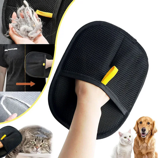 Pet Grooming Gloves Static Dedusting Brush Pet Hair Remover Brush Removing Dog Cat Hair From Sofa Carpet Clothes Tool Supplies