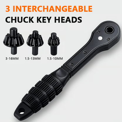 🔥2 in 1 Drill Chuck Ratchet Spanner
