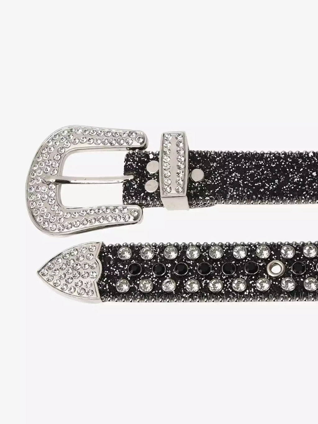 Studded Rhinestone Hip-Hop Belt