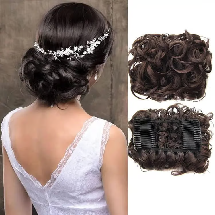 Messy Curly Dish Bun