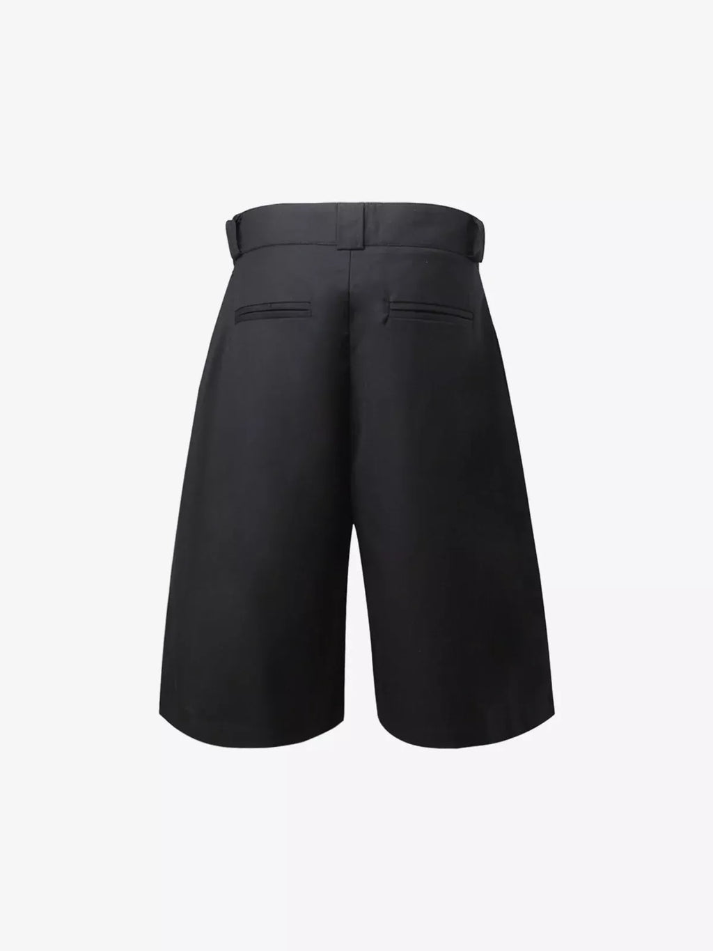 Vintage Deconstructed Pleated Shorts