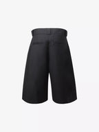 Vintage Deconstructed Pleated Shorts