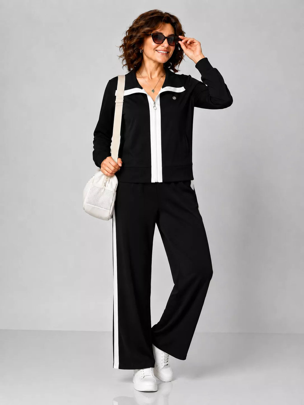 Women’s Casual Two Piece Tracksuit Set