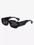 Gold Arrow Studded Square UV-Protection Sunglasses