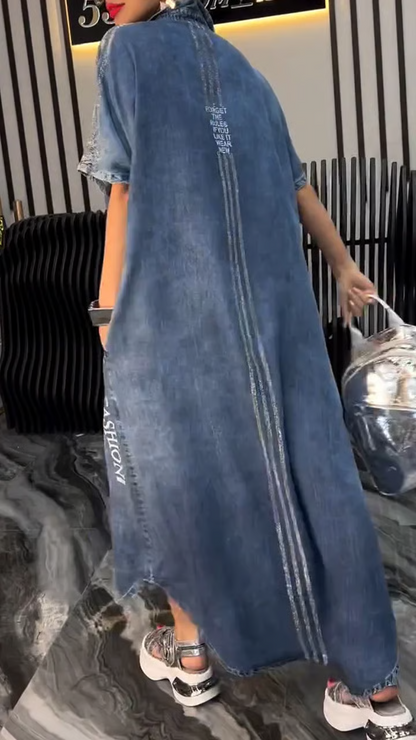 Women's Denim Comfortable and Fashionable Dress