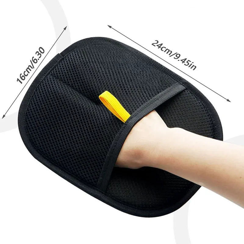 Pet Grooming Gloves Static Dedusting Brush Pet Hair Remover Brush Removing Dog Cat Hair From Sofa Carpet Clothes Tool Supplies