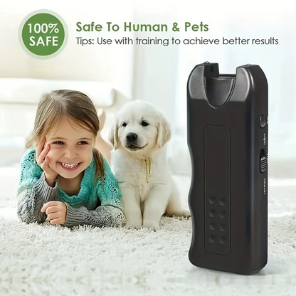 🎅Handheld Bark Control Luminous Ultrasonic Dog Repeller