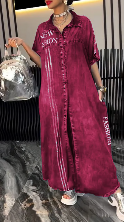 Women's Denim Comfortable and Fashionable Dress