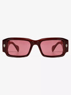 Gold Arrow Studded Square UV-Protection Sunglasses