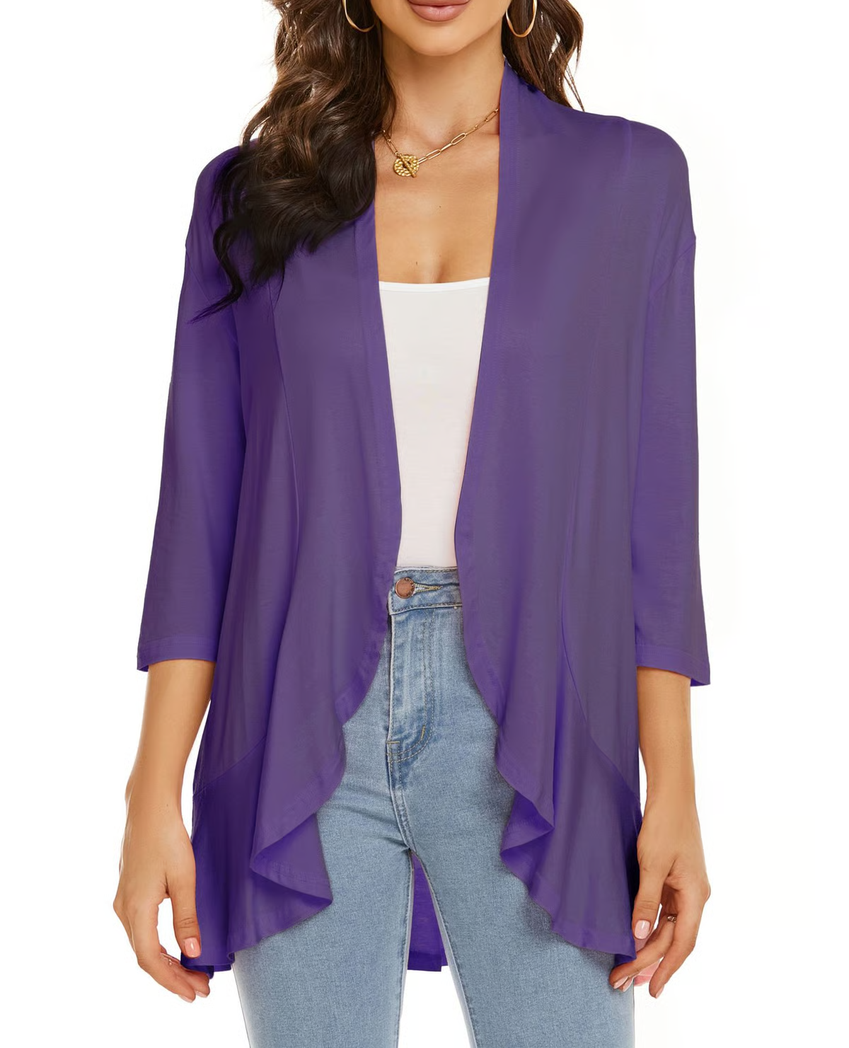 ✨Women's Casual Lightweight Open Front Cardigans
