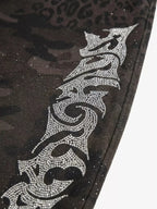 Relaxed Leopard Camouflage Pants