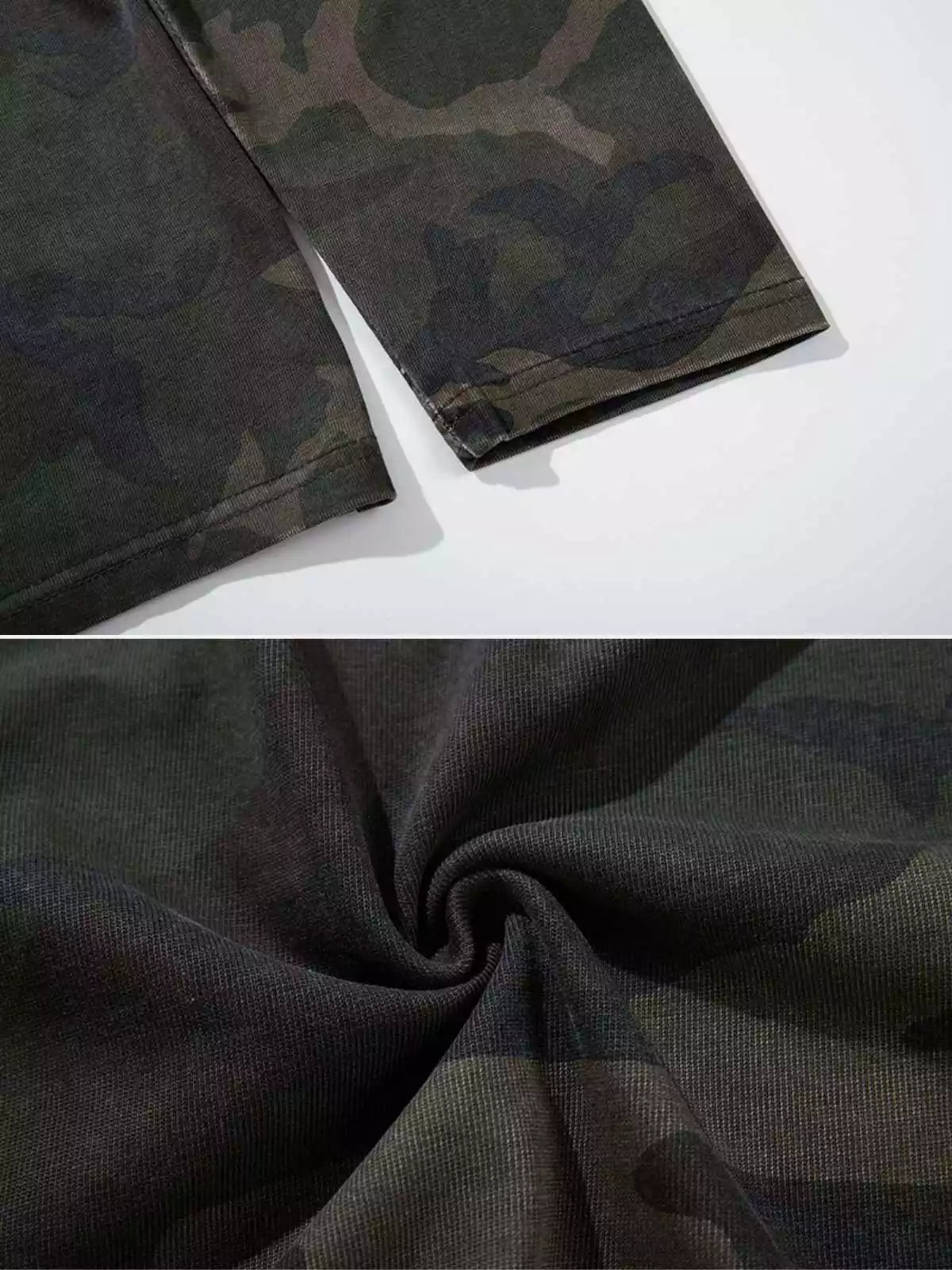Printed Camo Long Sleeve
