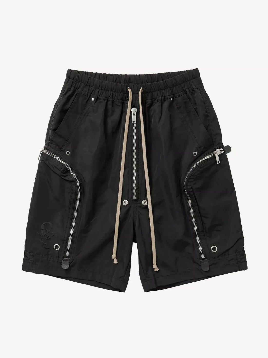 Functional Techwear Zip Shorts