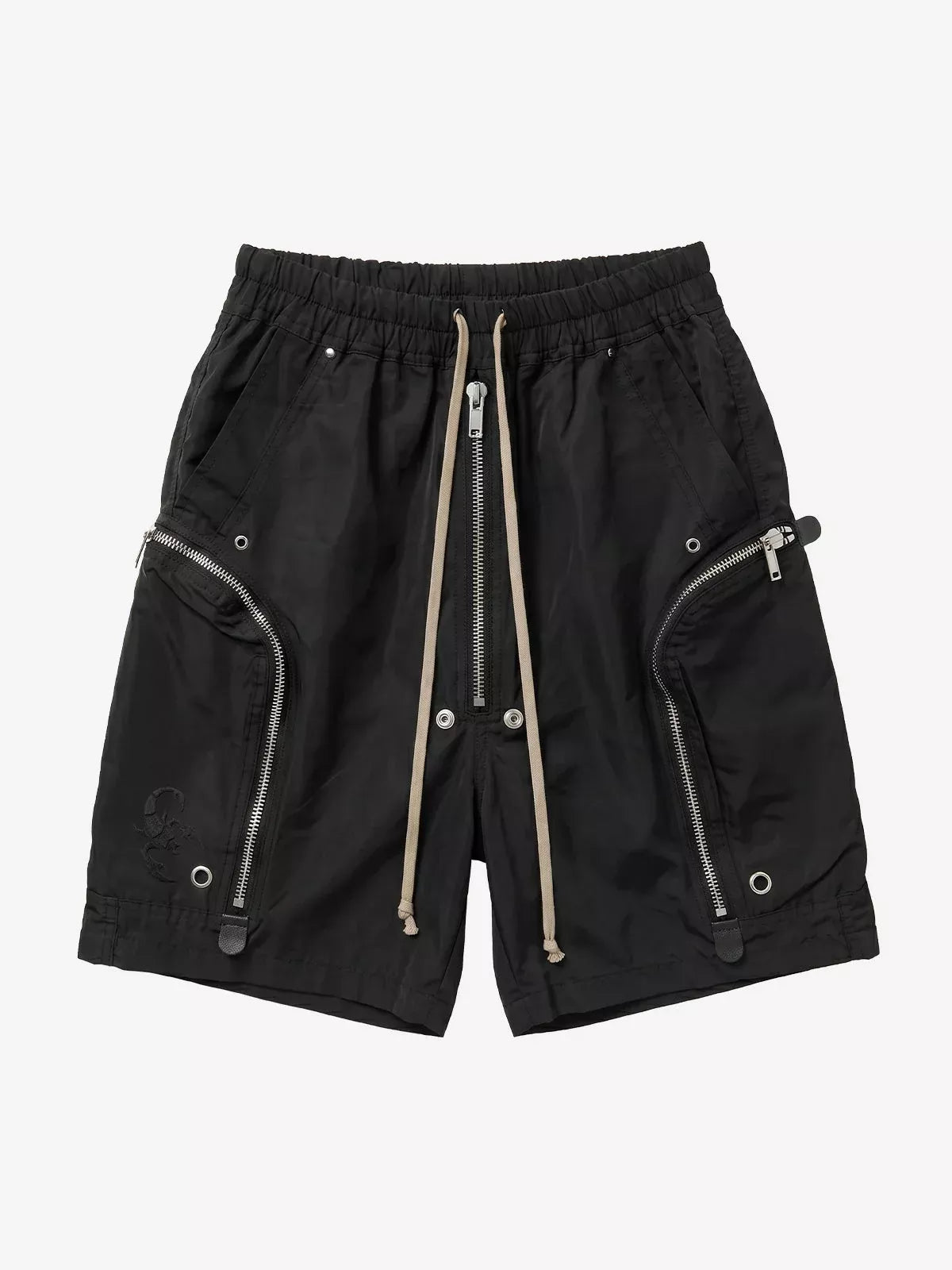 Functional Techwear Zip Shorts