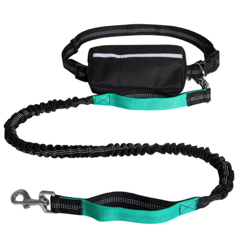 Running Hands Free Waist Bag Dog Leash