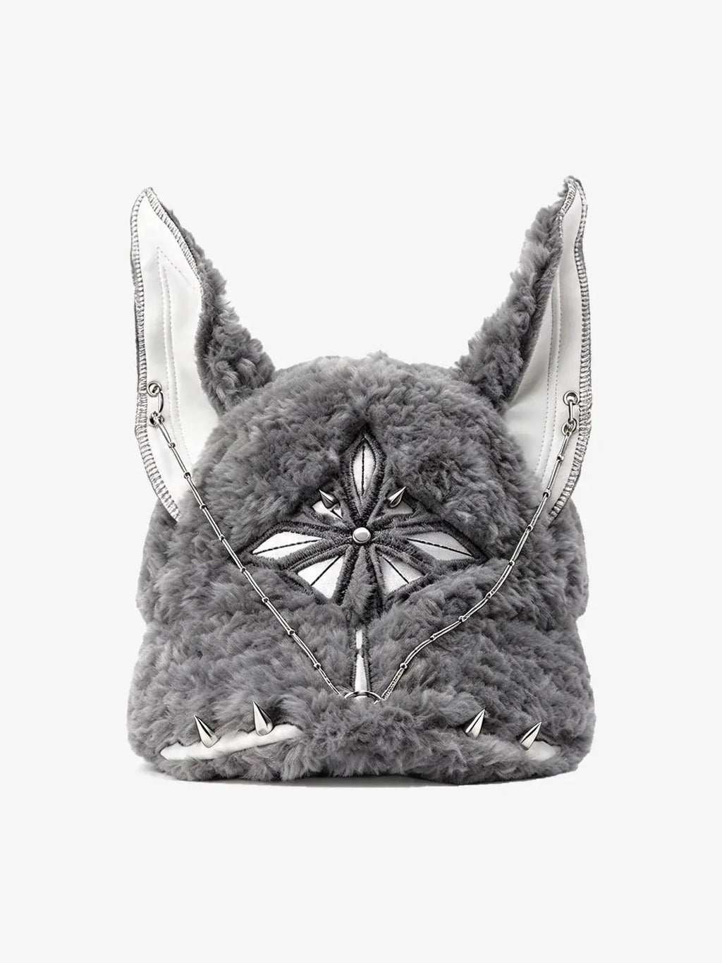 Spiked Beast Ear Fur Beanie