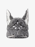Spiked Beast Ear Fur Beanie