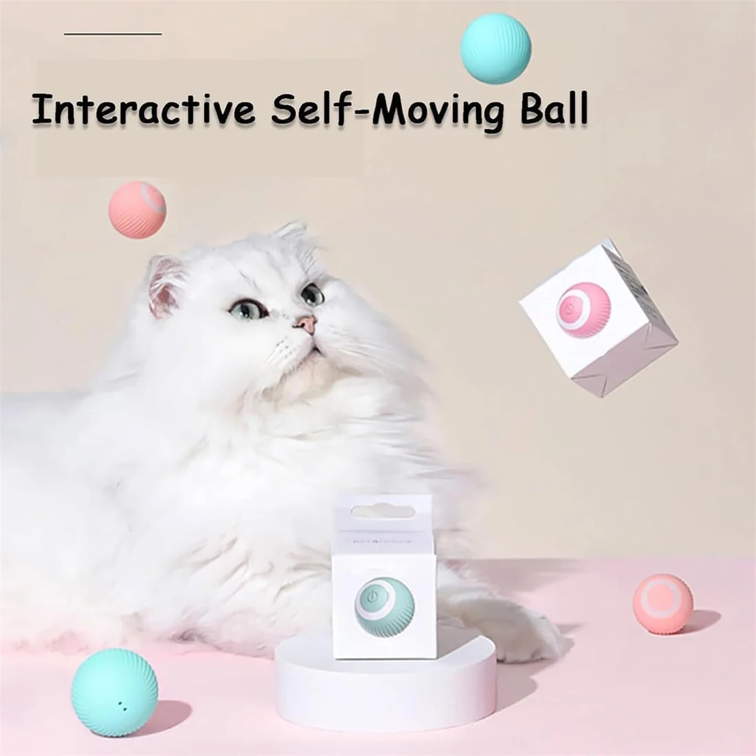 ✨2 in 1 Simulated Interactive hunting cat toy