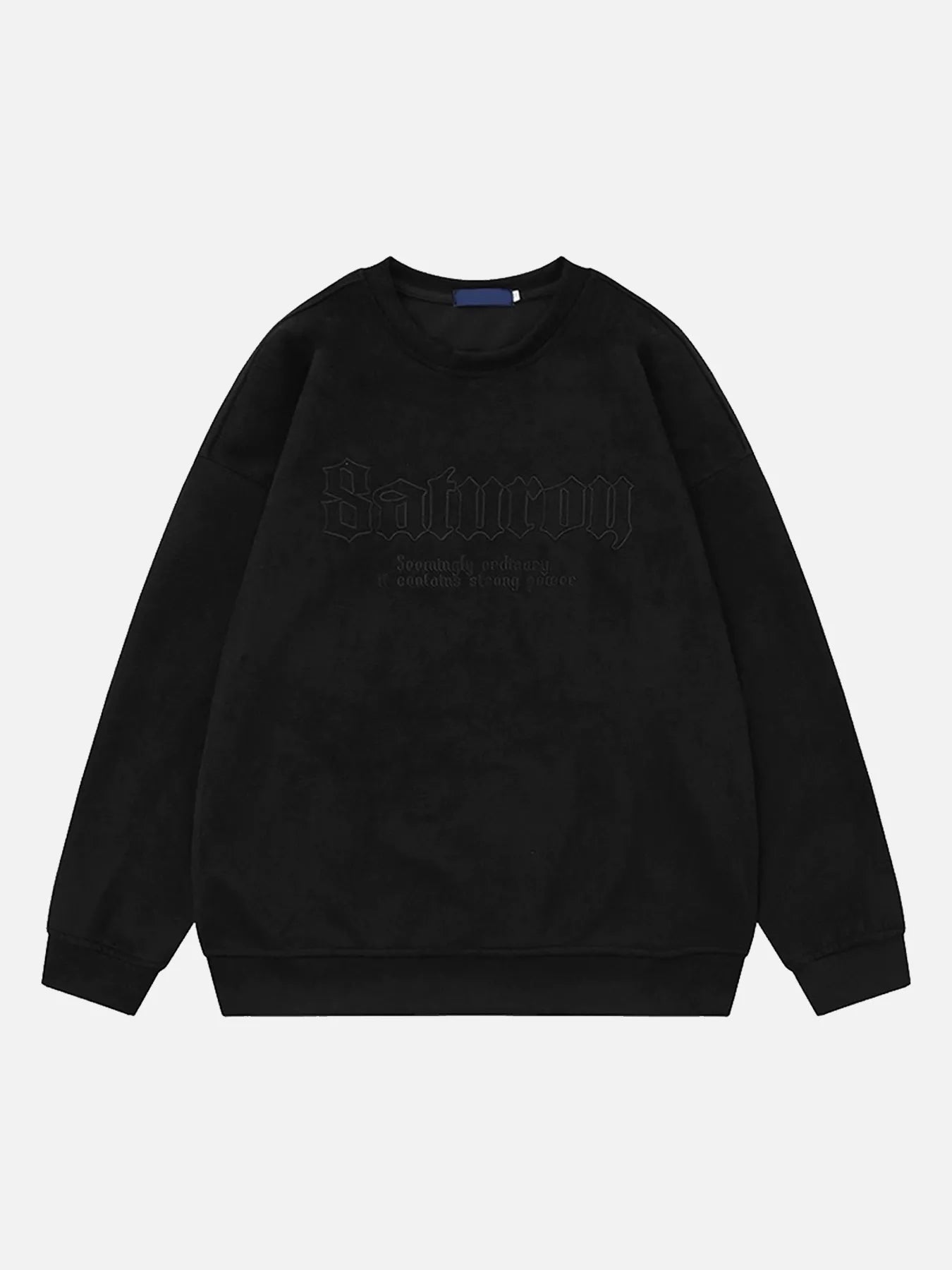 Niceprimes Embroidered Pullover Sweatshirt