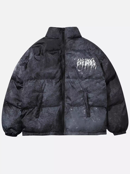 Niceprimes  Graffiti Print Street Jacket