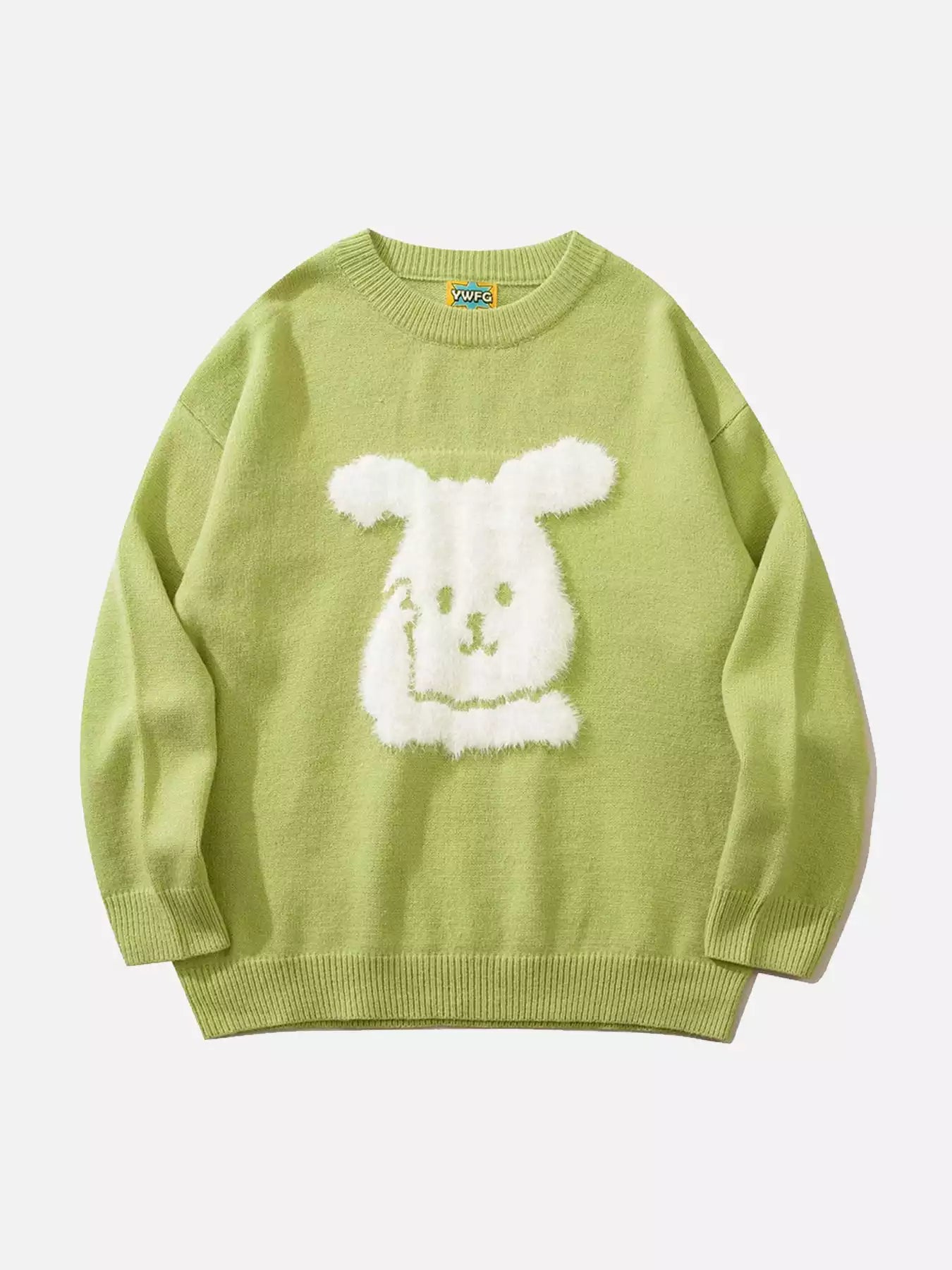 Niceprimes Plush Rabbit Couple Knit Sweater