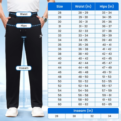 MeshIrons - Ice Silk Mesh Panel Casual Pants